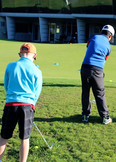 Golf Chipping Practise 1